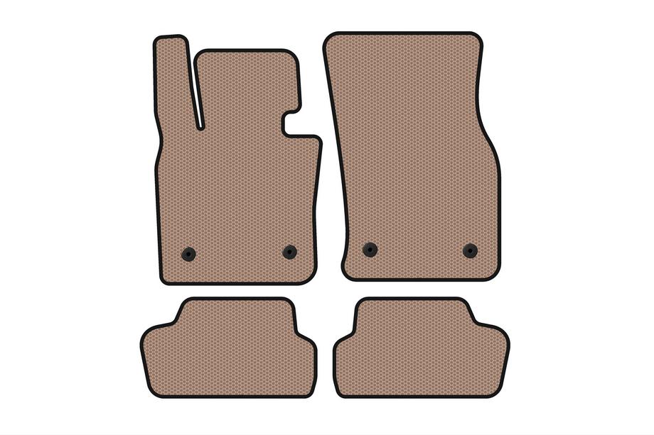 Mini Cooper F55/56/57 2014-2023 Gummimatten Carsuit (für F56, beige) Image