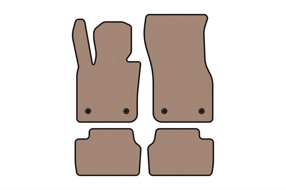 Mini Cooper F55/56/57 2014-2023 Gummimatten Carsuit (für F55, 5-türig, beige) Foto 1