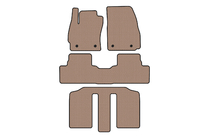 Mazda 5 2010-2018 Gummimatten Carsuit (3 Reihen, beige) Foto 1