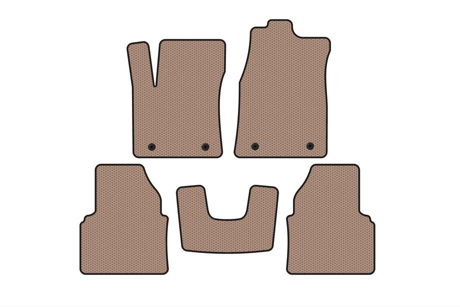 MG 550 2008-2014 Gummimatten Carsuit (Beige) Image