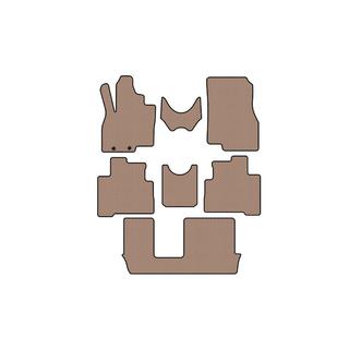 Gummimatten Carsuit (3 Reihen, beige) Mitsubishi Grandis 2003-2011 Foto 1