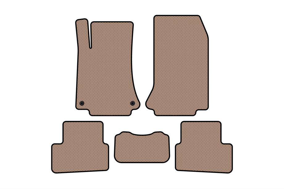 Mercedes A-class W176 2012-2018 Gummimatten Carsuit (Beige) Image
