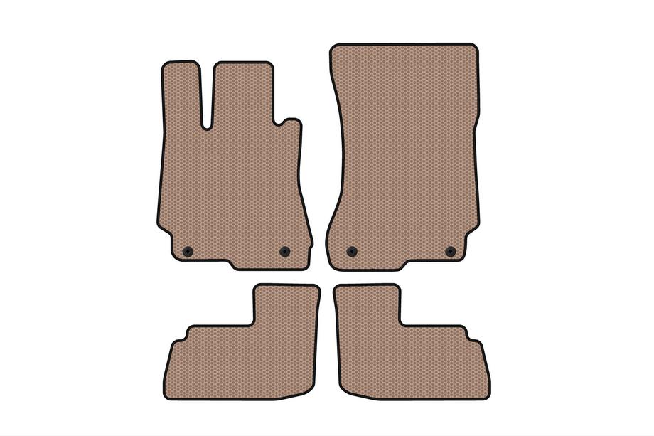 Mercedes CL-class C216 2006-2014 Gummimatten Carsuit (Beige) Image