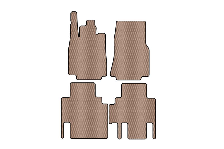 Mercedes Vaneo W414 2001-2005 Gummimatten Carsuit (Beige) Foto 1
