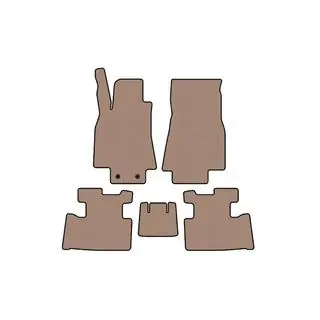 Gummimatten Carsuit (2004-2008, HB, 5-turig, beige) Foto 1