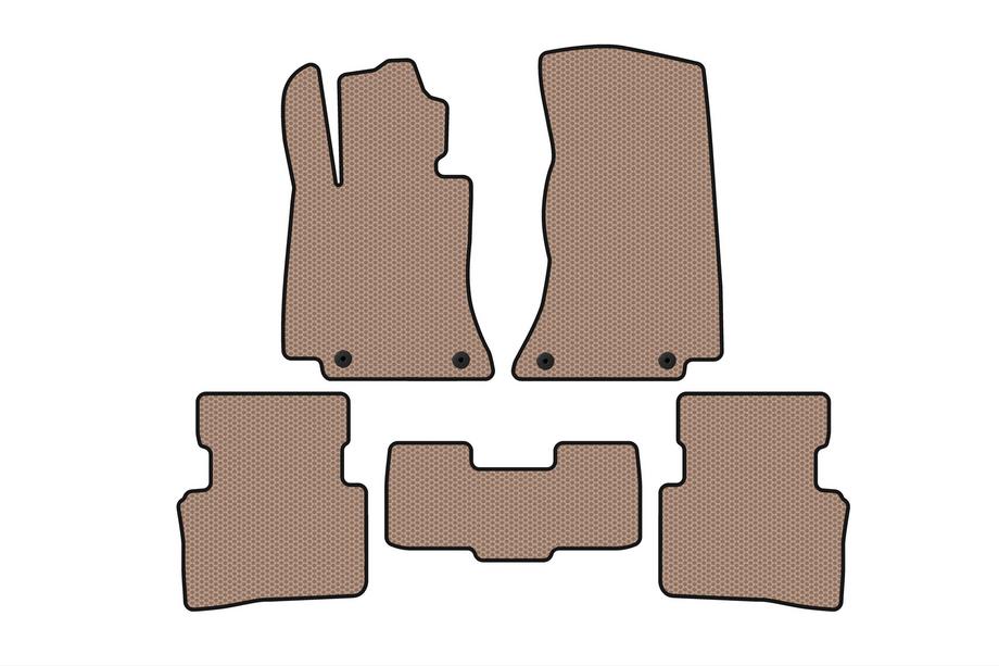 Mercedes C-class W206 2022- Gummimatten Carsuit (SD, beige) Image
