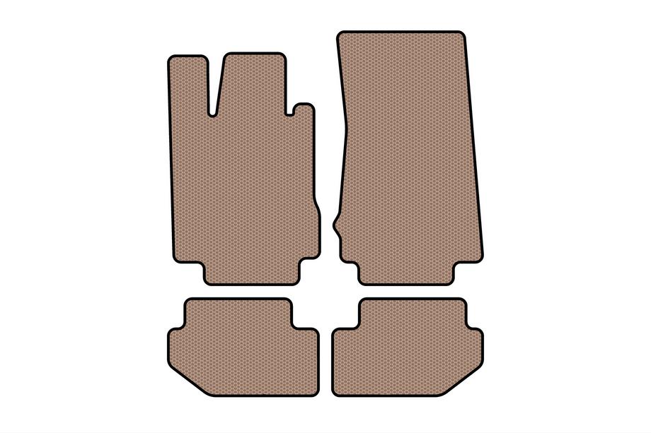 Mercedes CL-class C215 1999-2006 Gummimatten Carsuit (Beige) Image
