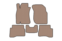 Nissan Almera N16 2000-2006 Gummimatten Carsuit (SD, beige) Foto 1