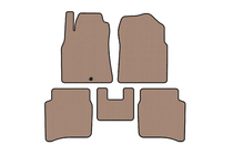 Nissan Primera P12 2002–2007 Gummimatten Carsuit (SD, beige) Foto 1