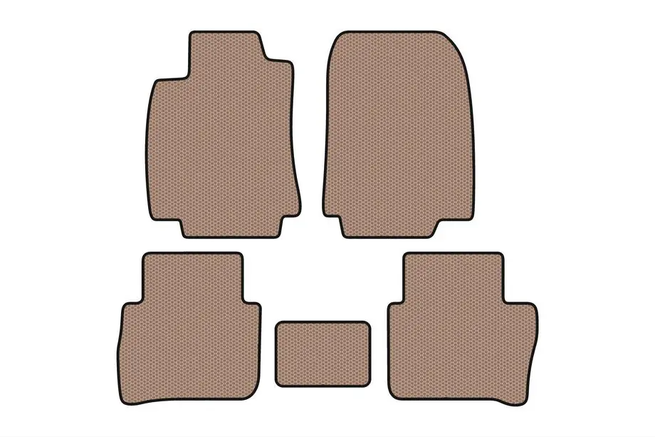 Nissan Tiida 2011-2014 Gummimatten Carsuit (HB, beige) Image