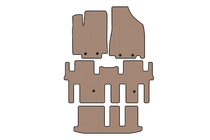 Nissan Pathfinder R52 2012-2021 Gummimatten Carsuit (3 Reihen, beige) Foto 1