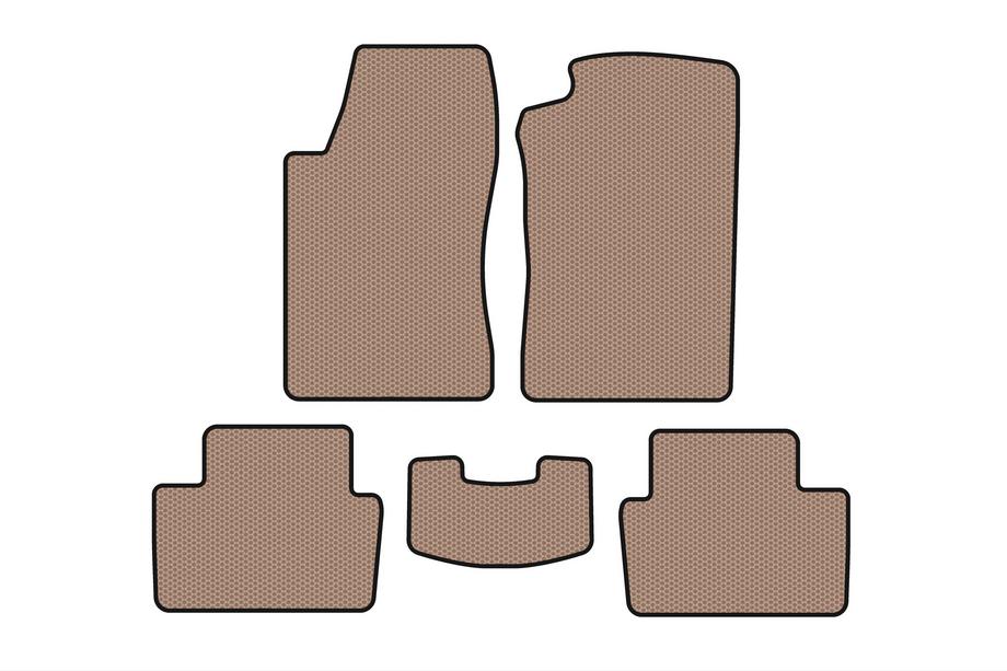 Opel Vectra B 1995-2002 Gummimatten Carsuit (LB, Beige) Image