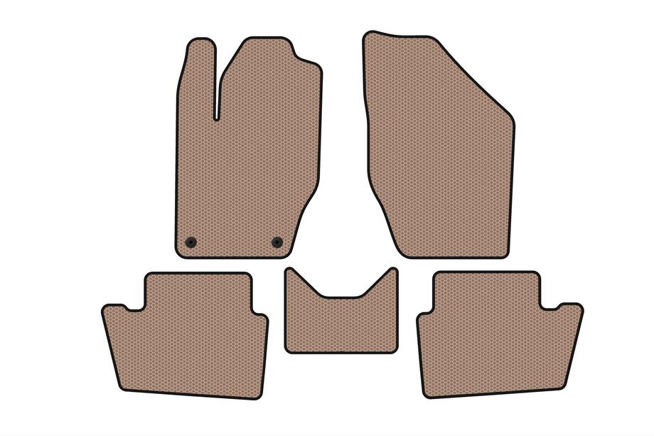 Peugeot 408 2010-2018 Gummimatten Carsuit (Beige) Image
