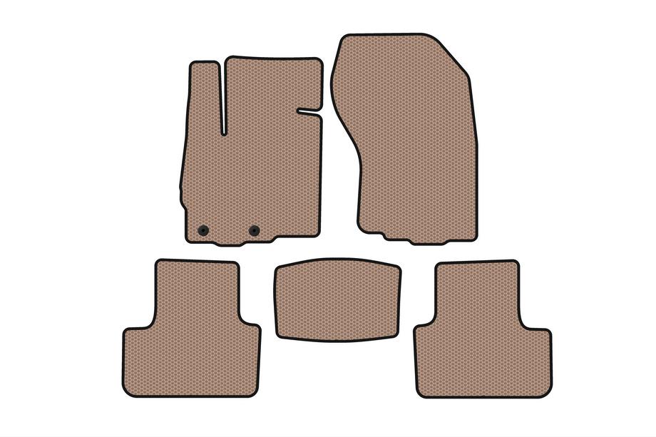 Peugeot 4008 2012-2017 Gummimatten Carsuit (Beige) Image