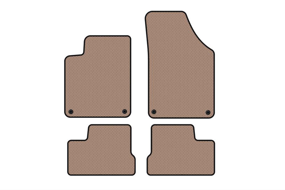 Peugeot RCZ 2010-2015 Gummimatten Carsuit (Beige) Image