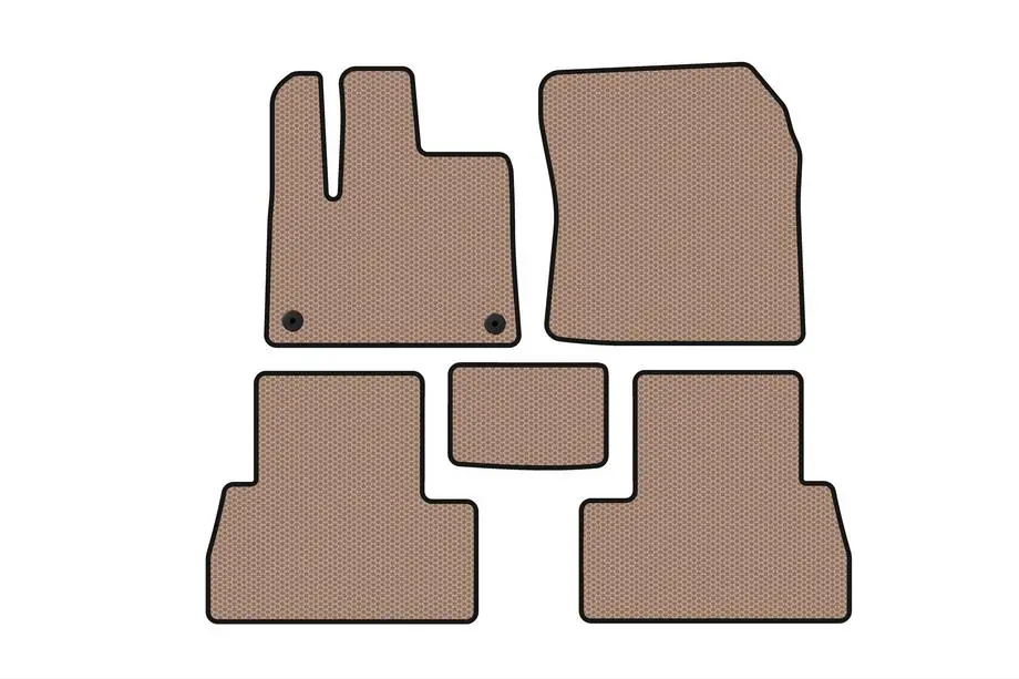 Peugeot Partner/Rifter 2019- Gummimatten Carsuit (Langer Radstand, Beige) Foto 1