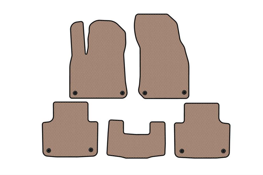 Porsche Cayenne 2018- Gummimatten Carsuit (Beige) Image
