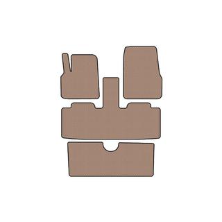Gummimatten Carsuit (3 Reihen, 7-Sitzer, beige) Foto 1