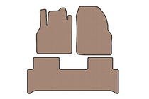 Renault Scenic/Grand 2003-2009 Gummimatten Carsuit (Beige) Foto 1