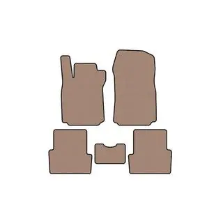 Gummimatten Carsuit (Beige) Foto 1