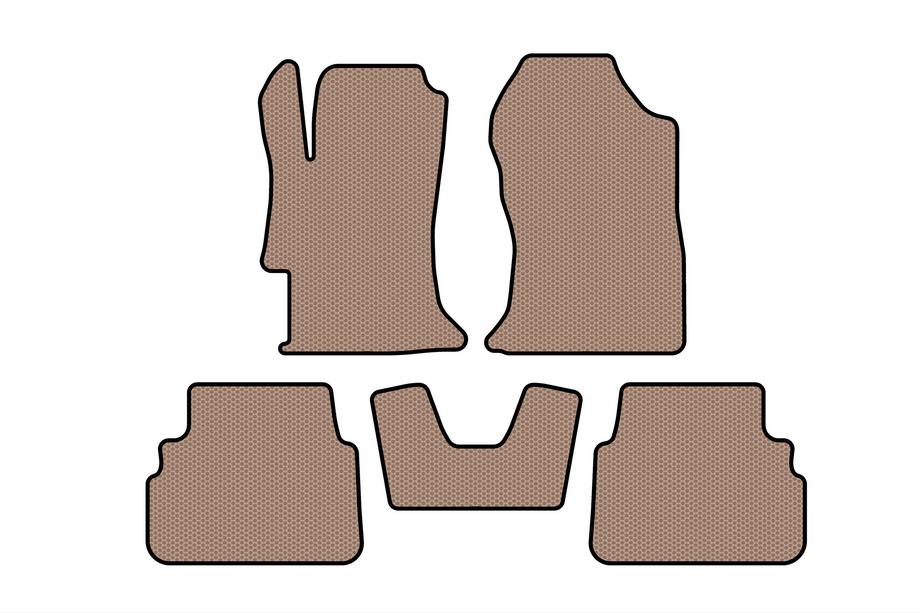 Subaru XV 2017-2023 Gummimatten Carsuit V1 (Beige) Image