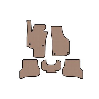 Gummimatten Carsuit (Beige) Seat Altea 2004-2015 Foto 1