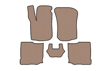 Seat Leon 1999-2005 Gummimatten Carsuit (HB, 5-türig, beige) Foto 1