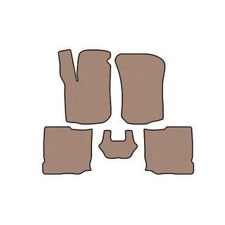 Gummimatten Carsuit (HB, 5-türig, beige) Seat Leon 1999-2005 Foto 1