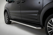 Ford Connect 2002–2006 Trittbretter Maydos V1 (2 Stk., Aluminium & Edelstahl) Foto 1