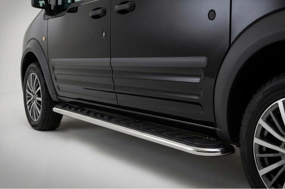 Ford Connect 2002–2006 Trittbretter Maydos V1 (2 Stk., Aluminium & Edelstahl) Image