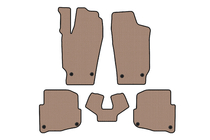 Skoda Fabia 2000-2007 Gummimatten Carsuit (SD, beige) Foto 1