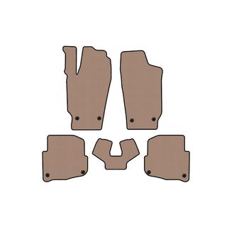 Gummimatten Carsuit (SD, beige) Skoda Fabia 2000-2007 Foto 1