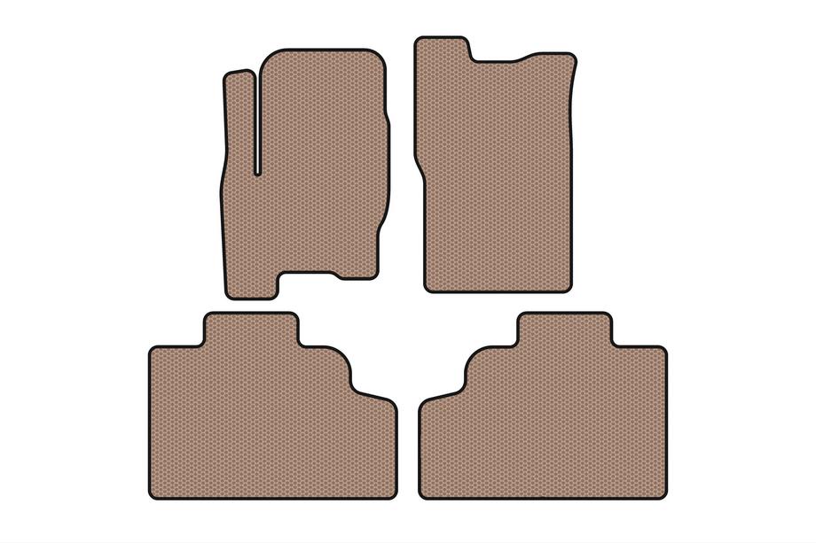 SsangYong Korando 1997-2006 Gummimatten Carsuit (Beige) Image