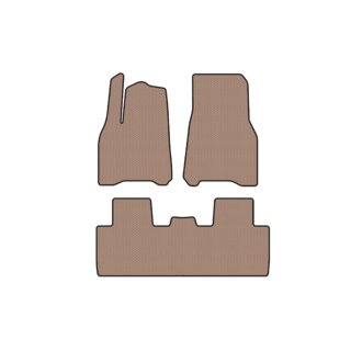 Gummimatten Carsuit (2020-2024, beige) Tesla Model Y 2020- Foto 1