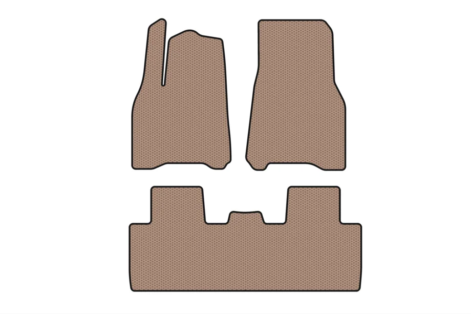 Tesla Model Y 2020- Gummimatten Carsuit (2020-2024, beige) Image