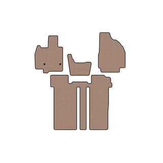 Gummimatten Carsuit (2 Reihen, 6-Sitzer, beige) Toyota Previa 2006-2019 Foto 1
