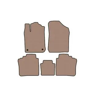 Gummimatten Carsuit (Beige)