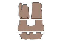Toyota Highlander 2008-2013 Gummimatten Carsuit (2 Reihen, beige) Foto 1