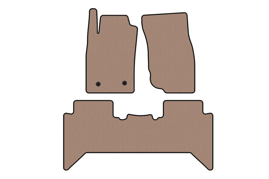 Toyota Hilux 2006-2015 Gummimatten Carsuit V2 (Beige) Image