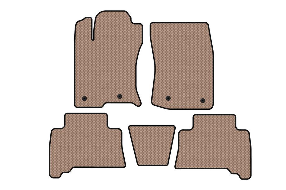 Toyota 4Runner 2009-2024 Gummimatten Carsuit (2009-2014, beige) Foto 1