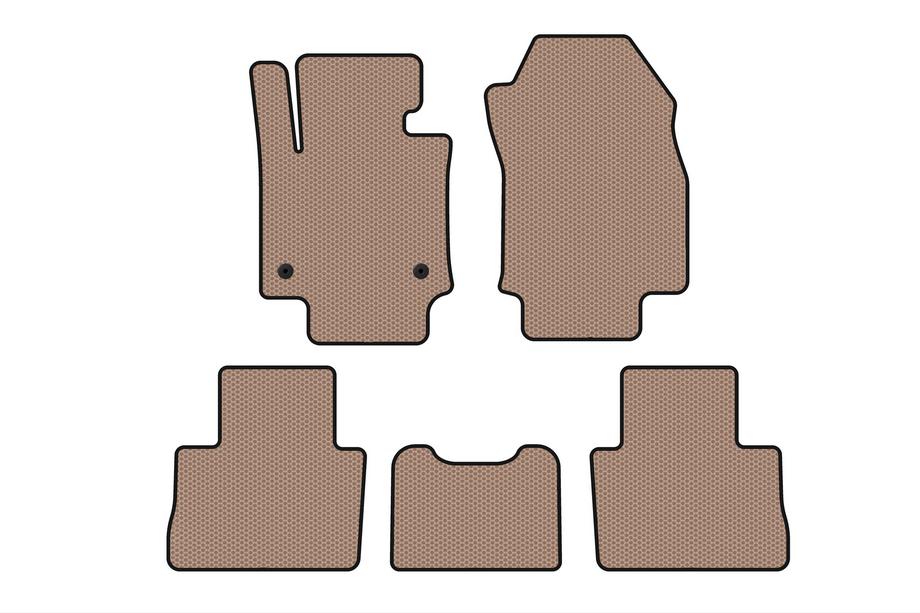 Toyota Rav 4 2019–2025 Gummimatten Carsuit (Beige) Image
