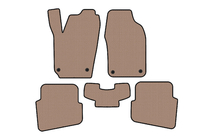 Volkswagen Polo 2001-2009 Gummimatten Carsuit (HB, 3/5-türig, beige) Foto 1