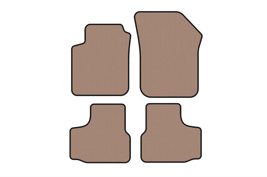 Volkswagen UP 2011-2023 Gummimatten Carsuit (Beige) Image
