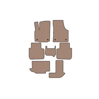 Gummimatten Carsuit (3 Reihen, 7-Sitzer, beige) Foto 1