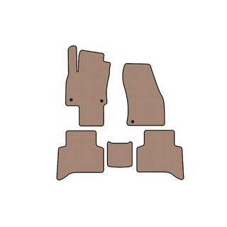 Gummimatten Carsuit (5-Sitzer, beige) Volkswagen Touran 2015- Foto 1