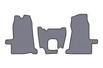 Ford Transit 2000–2014 Gummimatten Carsuit (2000-2006, 1+1, Schaltgetriebe, grau) Foto 1