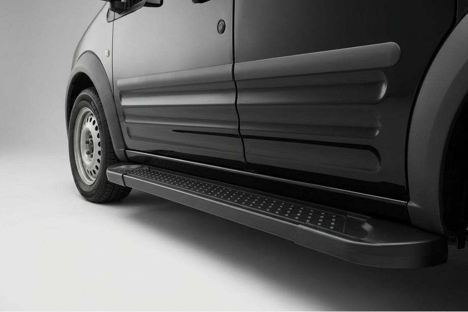 Ford Connect 2010-2013 Trittbretter Allmond Black (2 Stk., Aluminium) Maxi Radstand Image