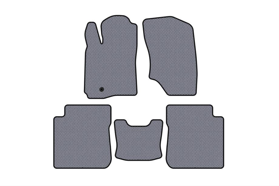 Mitsubishi Outlander 2001-2006 Gummimatten Carsuit (Grau) Image