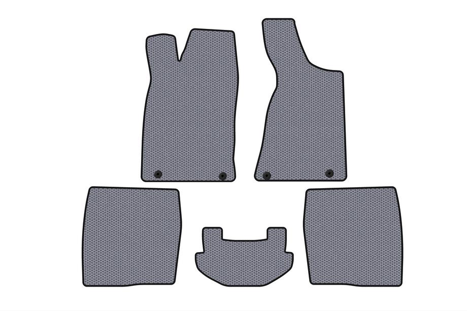 Audi 80/90 1987-1996 Gummi-Fußmatten Carsuit (1987-1991, Limousine, grau) Foto 1