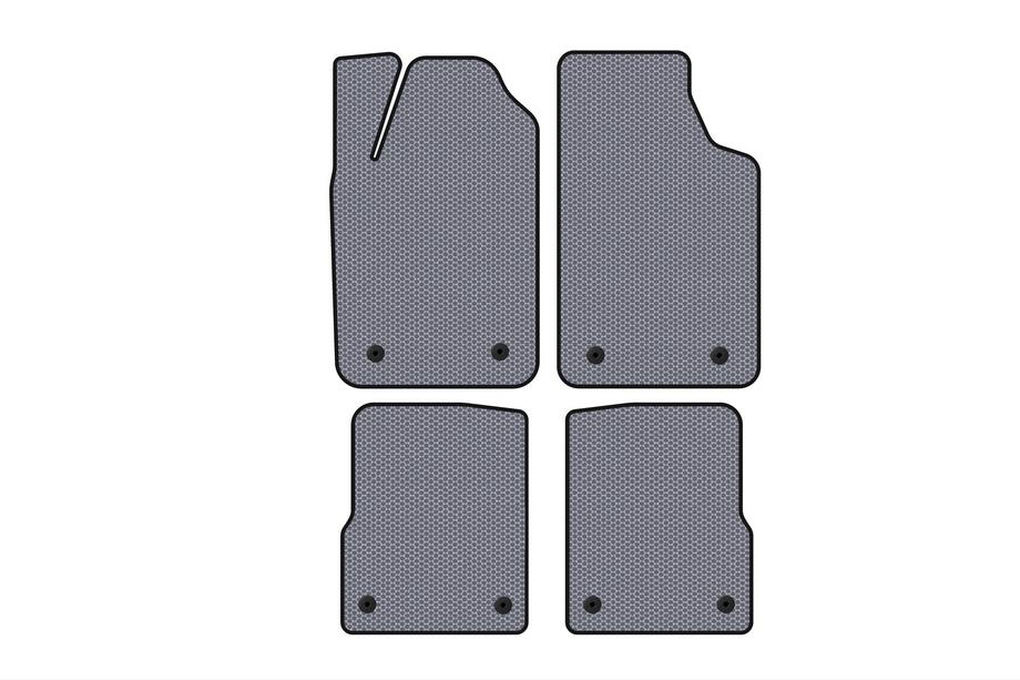 Audi A2 1999-2005 Gummimatten Carsuit (HB, grau) Image